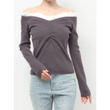 ホイップフリルVネックニット | RESEXXY | 詳細画像34 