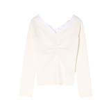 ホイップフリルVネックニット | RESEXXY | 詳細画像36 