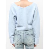 Vネッククロップドニットプルオーバー | RESEXXY | 詳細画像23 