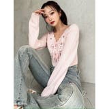 フラワーエンブロイダリーニットトップス | RESEXXY | 詳細画像4