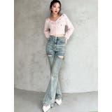 フラワーエンブロイダリーニットトップス | RESEXXY | 詳細画像6