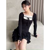 バストデザインニットトップス | RESEXXY | 詳細画像2