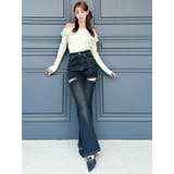 フロントリボンリブニットトップス | RESEXXY | 詳細画像11 