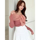 フロントリボンリブニットトップス | RESEXXY | 詳細画像6 