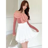 フロントリボンリブニットトップス | RESEXXY | 詳細画像7 