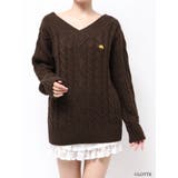 【Ghana】ケーブルルーズニットチュニック | RESEXXY | 詳細画像27 