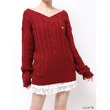 【Ghana】ケーブルルーズニットチュニック | RESEXXY | 詳細画像28 