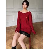 【Ghana】ケーブルルーズニットチュニック | RESEXXY | 詳細画像5 