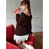 【Ghana】ケーブルルーズニットチュニック | RESEXXY | 詳細画像7 