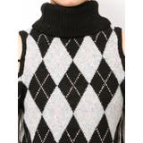 アーガイルタートルニットトップス | RESEXXY | 詳細画像22 