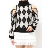 アーガイルタートルニットトップス | RESEXXY | 詳細画像33 