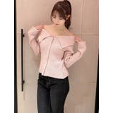 ビッグカラーニットトップス | RESEXXY | 詳細画像11