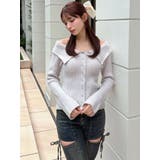 ビッグカラーニットトップス | RESEXXY | 詳細画像6