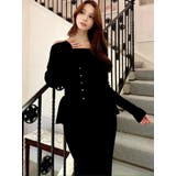 オフショルペプラムニットトップス【セットアップ着用可能】 | RESEXXY | 詳細画像17