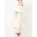 オフショルペプラムニットトップス【セットアップ着用可能】 | RESEXXY | 詳細画像24