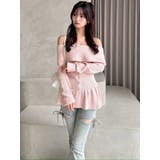 オフショルペプラムニットトップス【セットアップ着用可能】 | RESEXXY | 詳細画像8