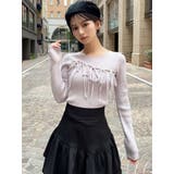 リボンデザインニットトップス | RESEXXY | 詳細画像8 