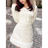 アイボリー | リボンデザインニットトップス | RESEXXY