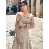 ケーブルニットレイヤードトップス | RESEXXY | 詳細画像12 