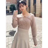 ケーブルニットレイヤードトップス | RESEXXY | 詳細画像14 