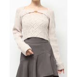 ケーブルニットレイヤードトップス | RESEXXY | 詳細画像30 