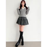 ナロータイケーブルニットトップス | RESEXXY | 詳細画像15