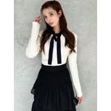 ナロータイケーブルニットトップス | RESEXXY | 詳細画像7