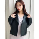 フェイクレザーライダースジャケット | RESEXXY | 詳細画像1 