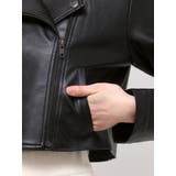 フェイクレザーライダースジャケット | RESEXXY | 詳細画像23 