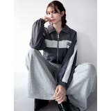 バイカラーパイピングブルゾン | RESEXXY | 詳細画像13 