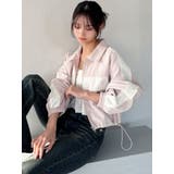 バイカラーパイピングブルゾン | RESEXXY | 詳細画像3 