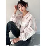 バイカラーパイピングブルゾン | RESEXXY | 詳細画像5 