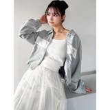 バイカラーパイピングブルゾン | RESEXXY | 詳細画像7 