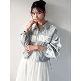 バイカラーパイピングブルゾン | RESEXXY | 詳細画像8 