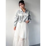 バイカラーパイピングブルゾン | RESEXXY | 詳細画像9 