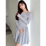 オフショルプリーツニットミニワンピース | RESEXXY | 詳細画像16 