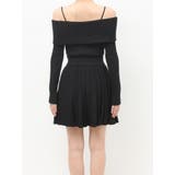 オフショルプリーツニットミニワンピース | RESEXXY | 詳細画像19 