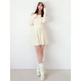 オフショルプリーツニットミニワンピース | RESEXXY | 詳細画像4 