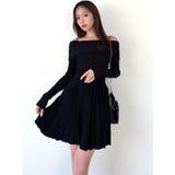 オフショルプリーツニットミニワンピース | RESEXXY | 詳細画像9 