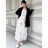 【memorif.】フラワーラッフルアンサンブルキャミワンピース | RESEXXY | 詳細画像22 