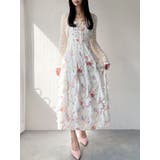 【memorif.】フラワーラッフルアンサンブルキャミワンピース | RESEXXY | 詳細画像31 