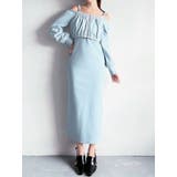 ブルー | アンサンブルフーディワンピース | RESEXXY