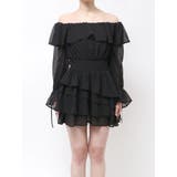 オフショルシフォンミニワンピース | RESEXXY | 詳細画像16