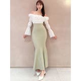 レースドッキングマーメイドニットワンピース | RESEXXY | 詳細画像12 