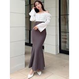 レースドッキングマーメイドニットワンピース | RESEXXY | 詳細画像3 