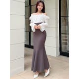 レースドッキングマーメイドニットワンピース | RESEXXY | 詳細画像5 