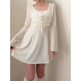 アイボリー | カットアンサンブルミニワンピース | RESEXXY