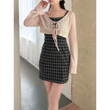 ミックス | カットアンサンブルミニワンピース | RESEXXY