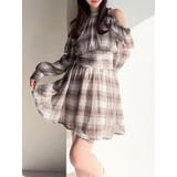 ブラウン | アメスリフレアミニワンピース | RESEXXY