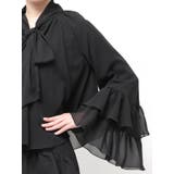 ワイドスリーブラッフルボリュームブラウス | RESEXXY | 詳細画像18 